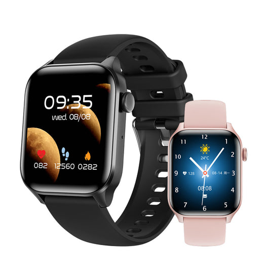 Relojes inteligentes privados transfronterizos 1.83 pulgadas Velocidad cardíaca Oxígeno Oxígeno Presión arterial Bluetooth Call Sports Waterproof Watch