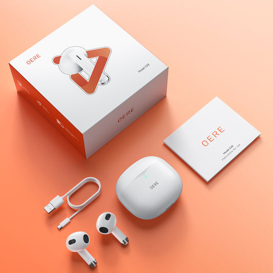 Coss-border Qere E28 Nuevo auriculares Bluetooth Bluetooth de TWS Auriculares de juegos de juego en el oído en el oído auriculares Ultra-Long Long Liver